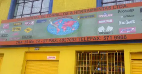 CONTINENTAL DE TORNILLOS Y HERRAMIENTAS LTDA BOGOTÁ CONTINENTAL DE TORNILLOS Y HERRAMIENTAS LTDA BOGOTÁ